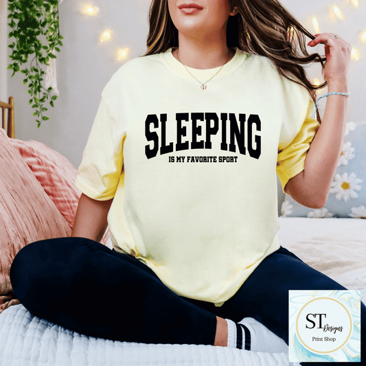Sleeping Is A Sport