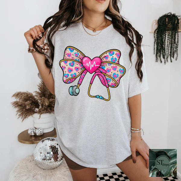 Heart Bow Stethoscope