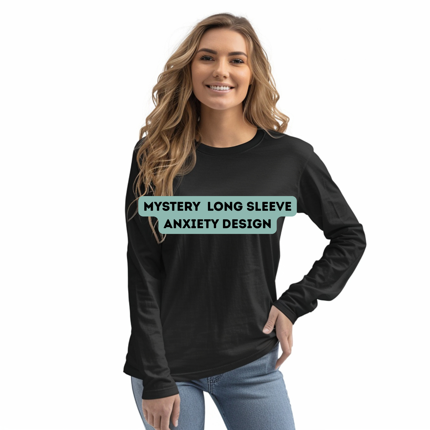 Mystery Anxiety Graphic T-Shirt Surprise Mental Health Tee