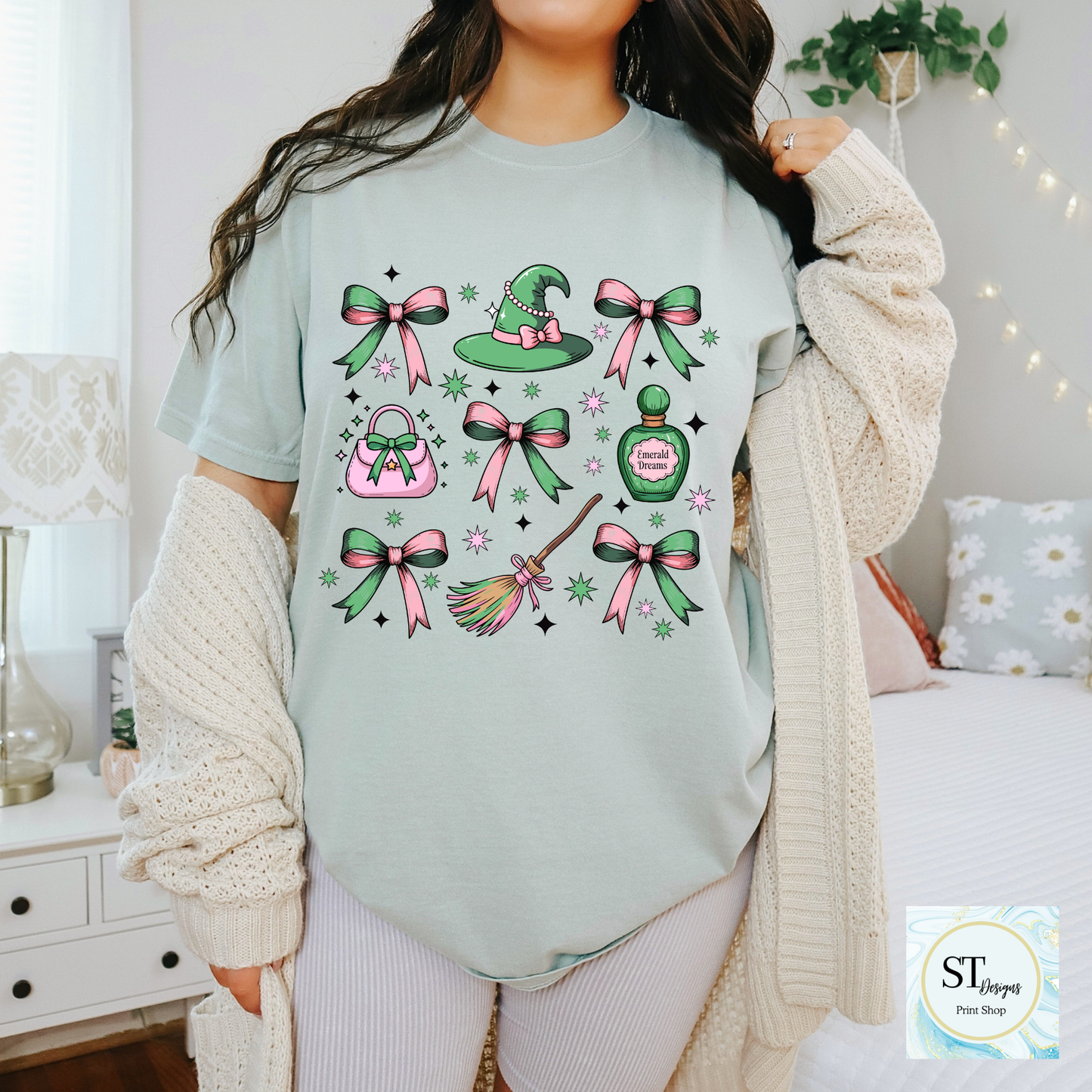 Coquette Bow Witchy Comfort Colors T-Shirt