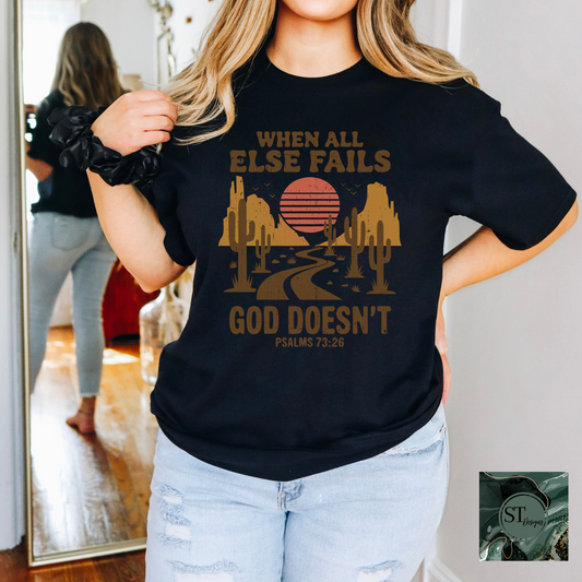 When all Else Fails God Doesn't