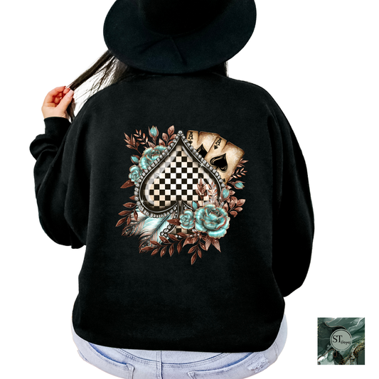 Yallternative Spade Floral Checkered