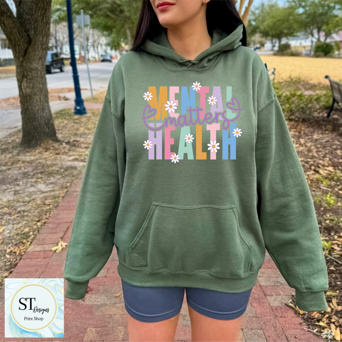 Mental Health Matters Daisy Graphic Tee