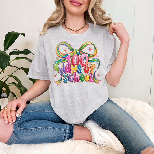 100 Days Colorful Bow