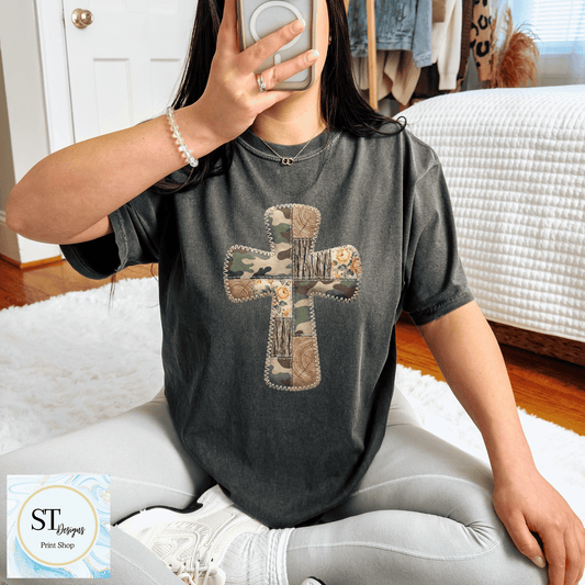 Western Stitched Cross
