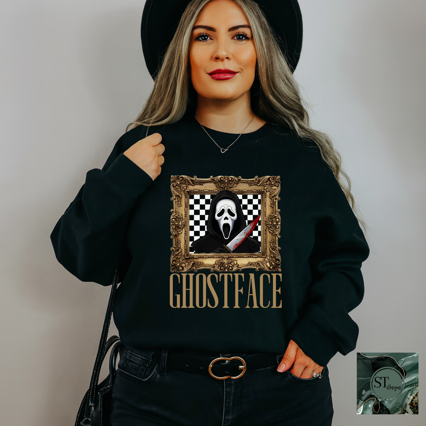 Halloween Character Portraits Crewneck