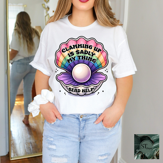 Clamming up is Sadly my Thing