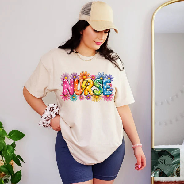 Nurse Rainbow Daisy