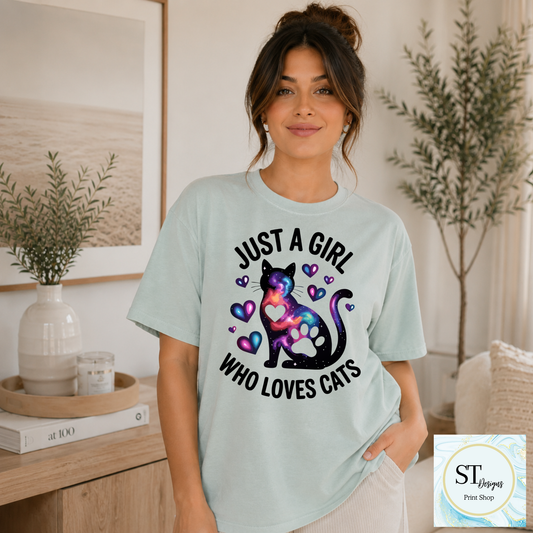 Just A Girl Who Loves Cats