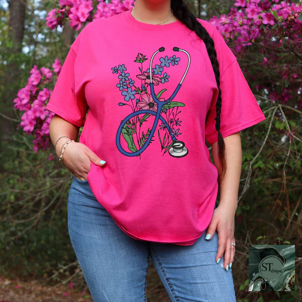 Floral Stethoscope