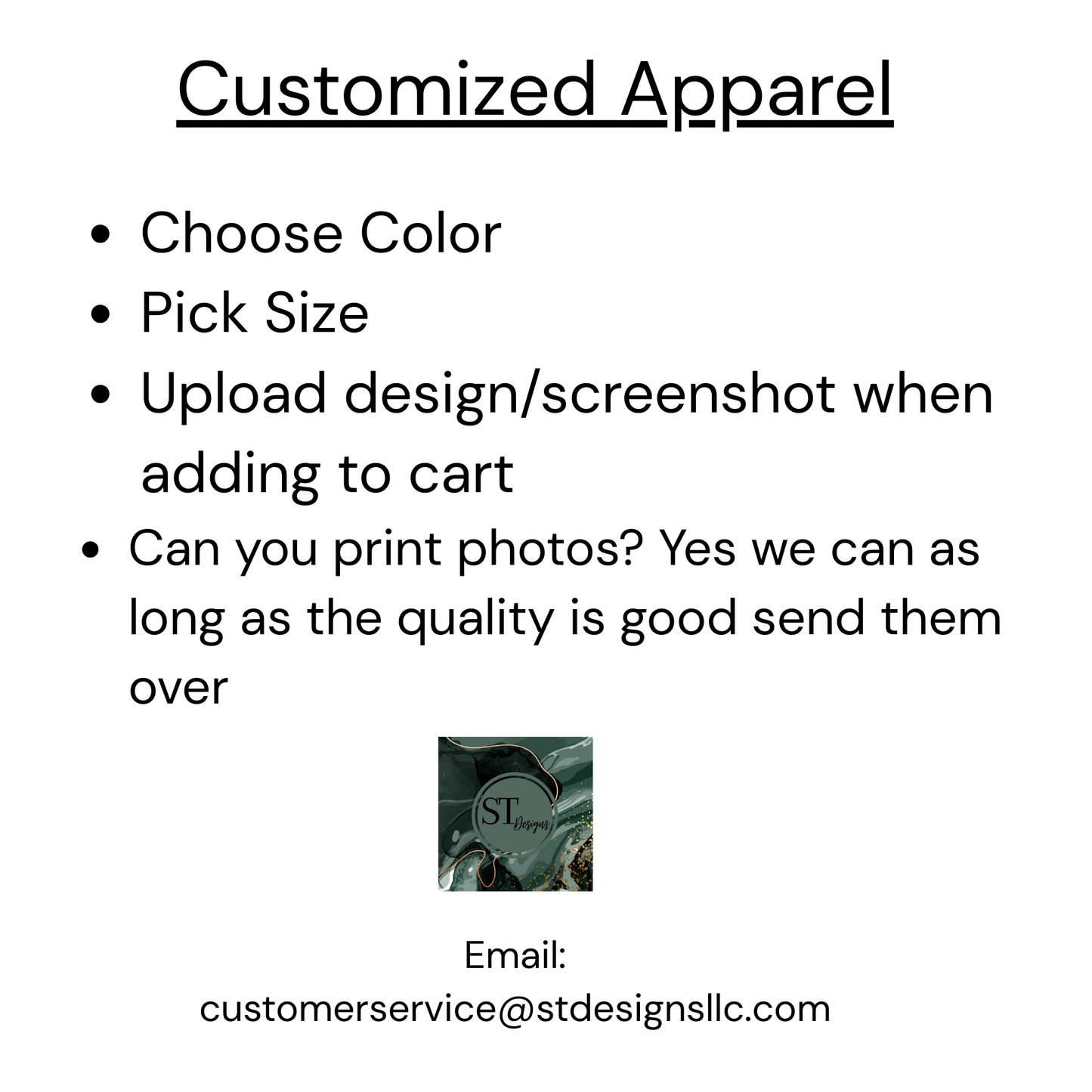 Build You Own Custom item