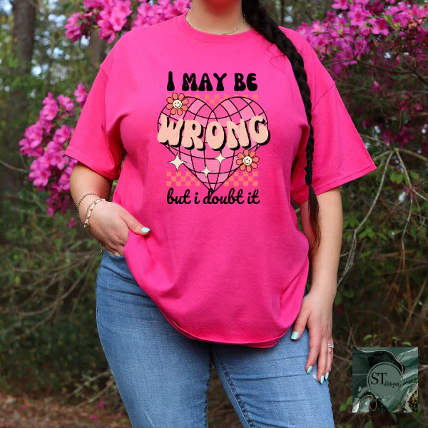 I Maybe Wrong But I Doubt It