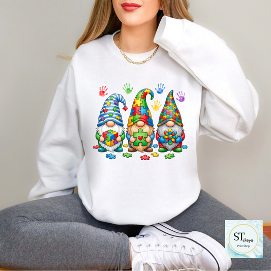 Gonk Autism Puzzle Pieces