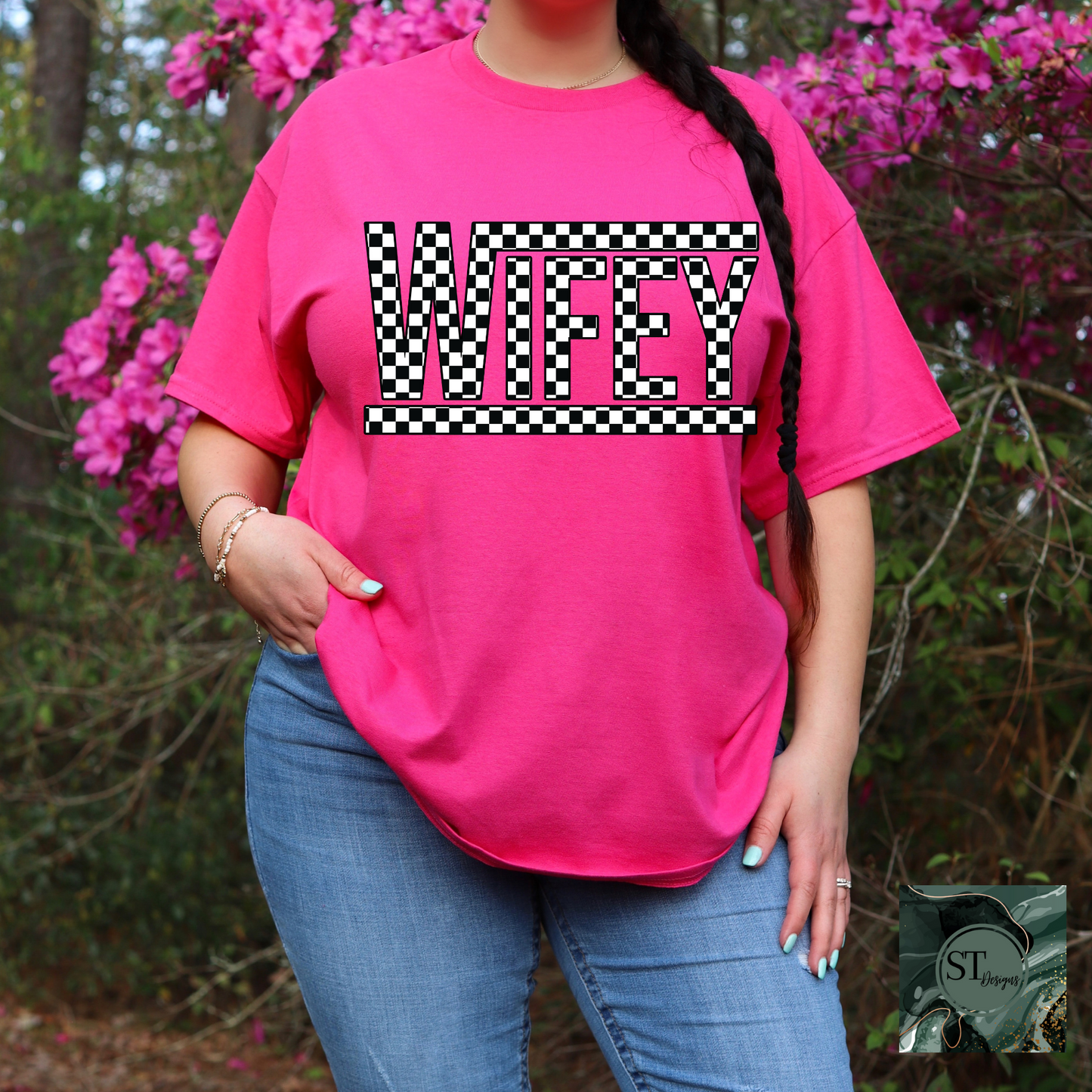 Wifey Checkered