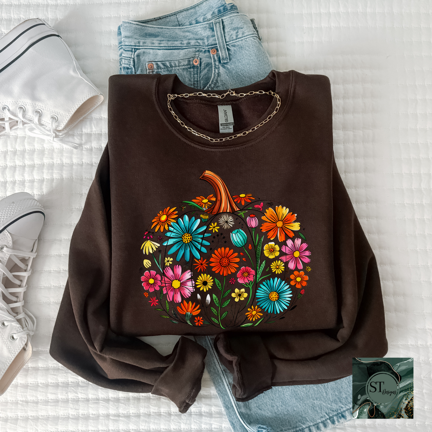 Floral Pumpkin
