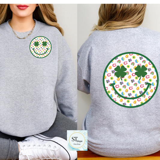 Four Leaf Clover Smiley