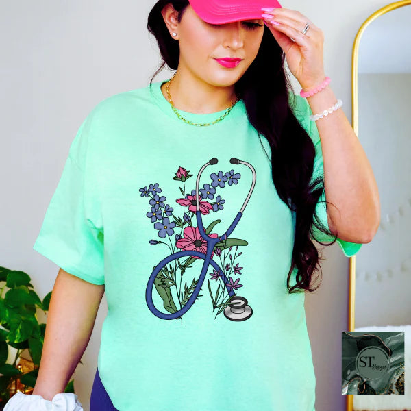 Floral Stethoscope