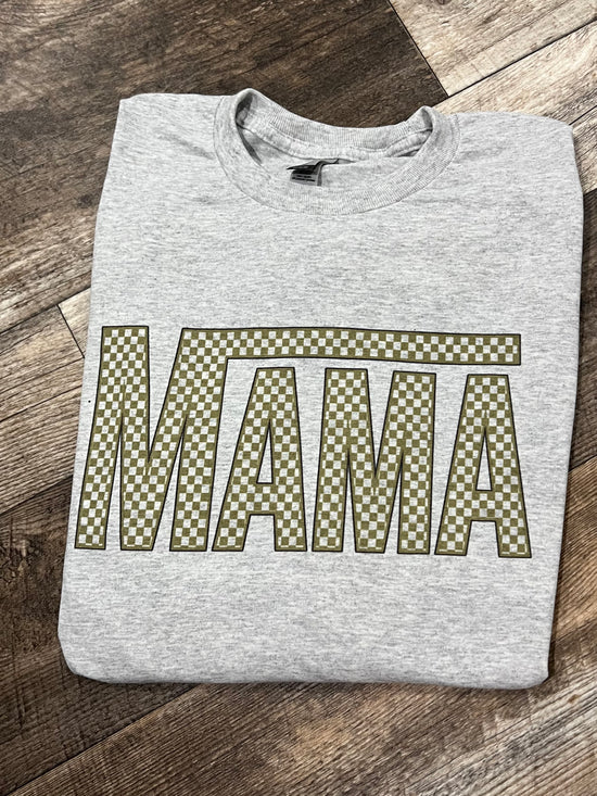 Checkered MAMA Sweatshirt