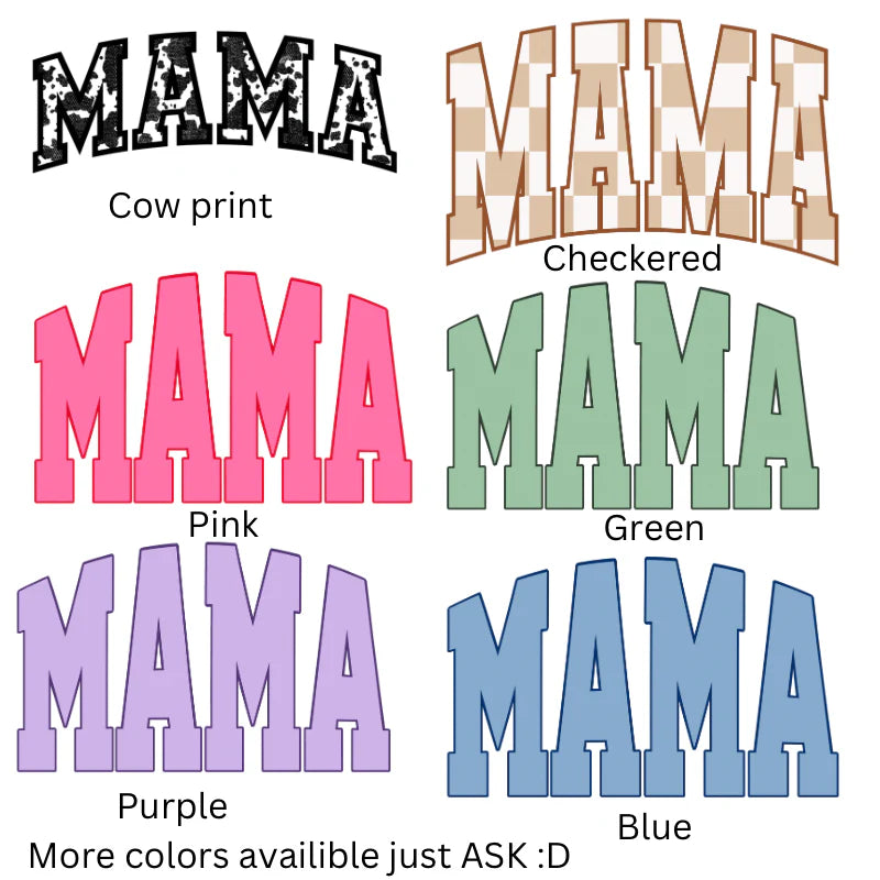 MAMA Varsity Long Sleeve
