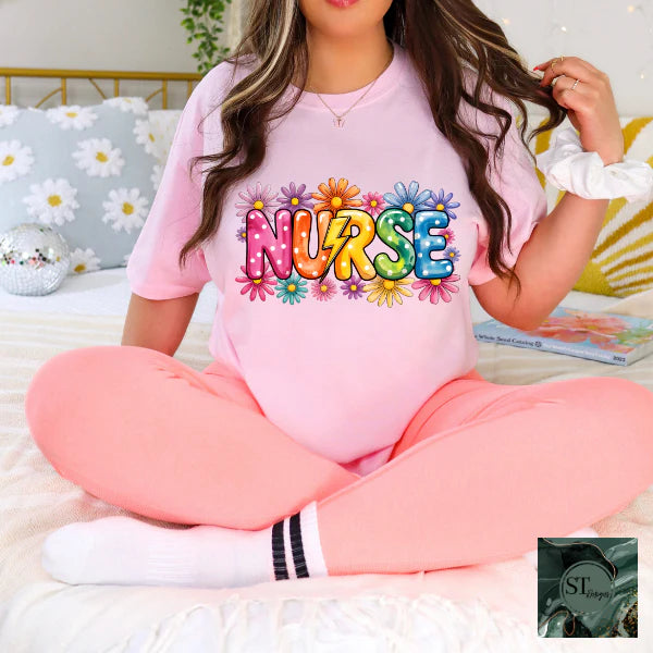 Nurse Rainbow Daisy