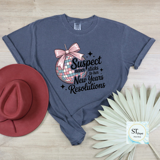 Suspect Never Sticks To their New Year Resolution