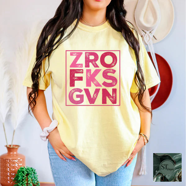 Zero Fks Given