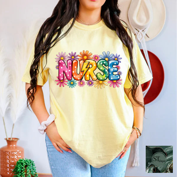 Nurse Rainbow Daisy