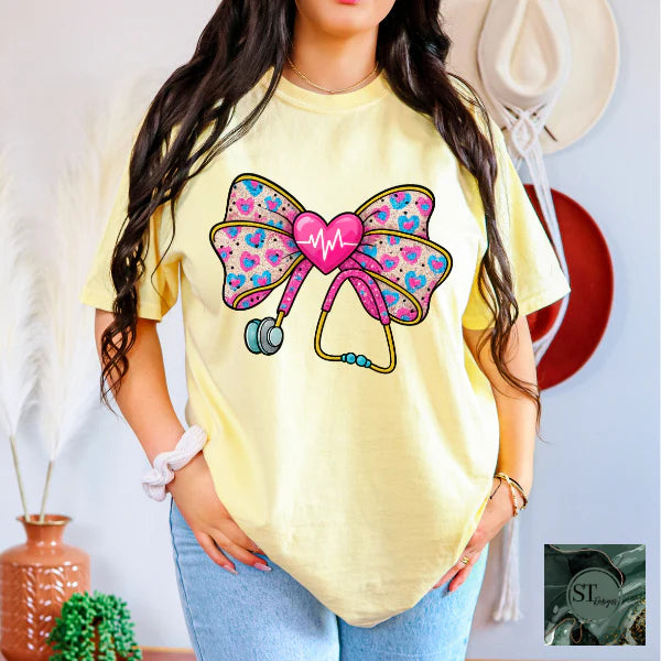 Heart Bow Stethoscope