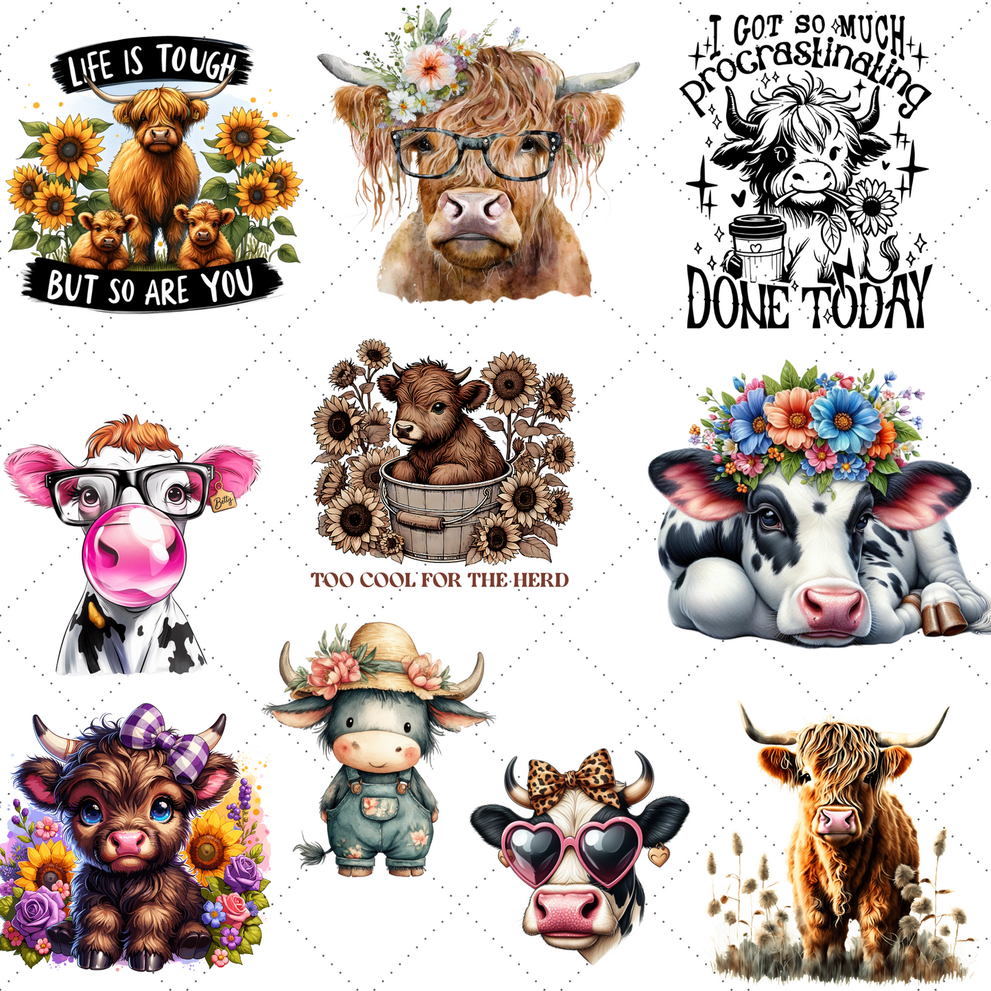 Mystery – Cow Design