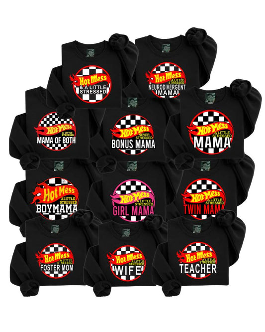 Hot Mess Collection Black Sweatshirt