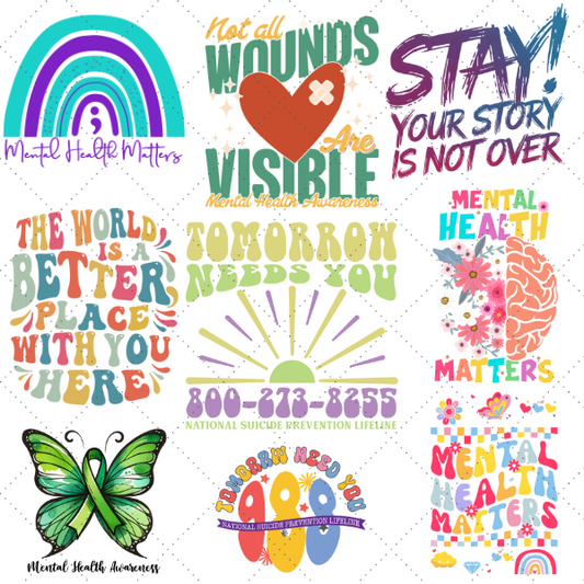 Mystery T-Shirt – Mental Health Awareness Design