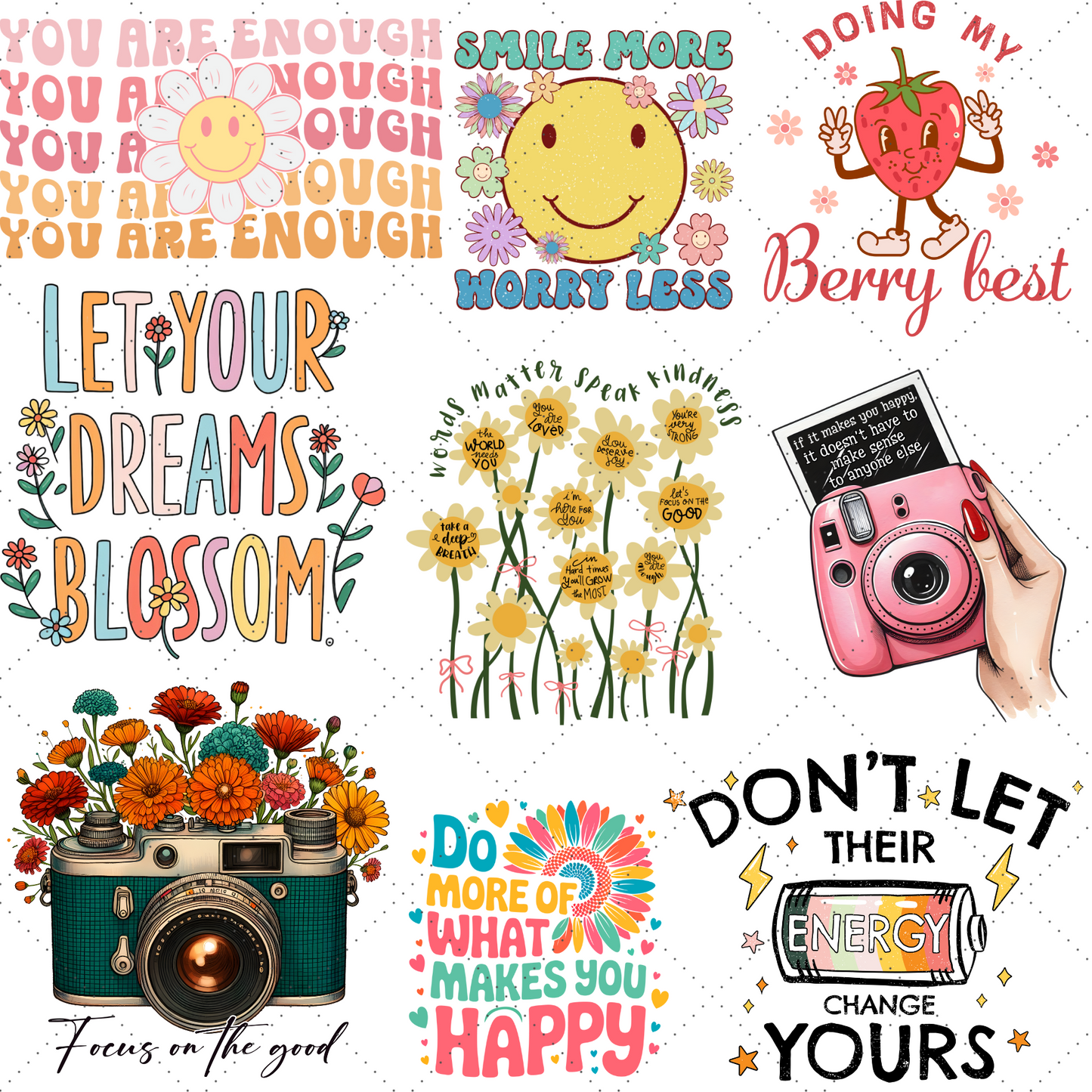 Mystery– Positive Affirmation Design