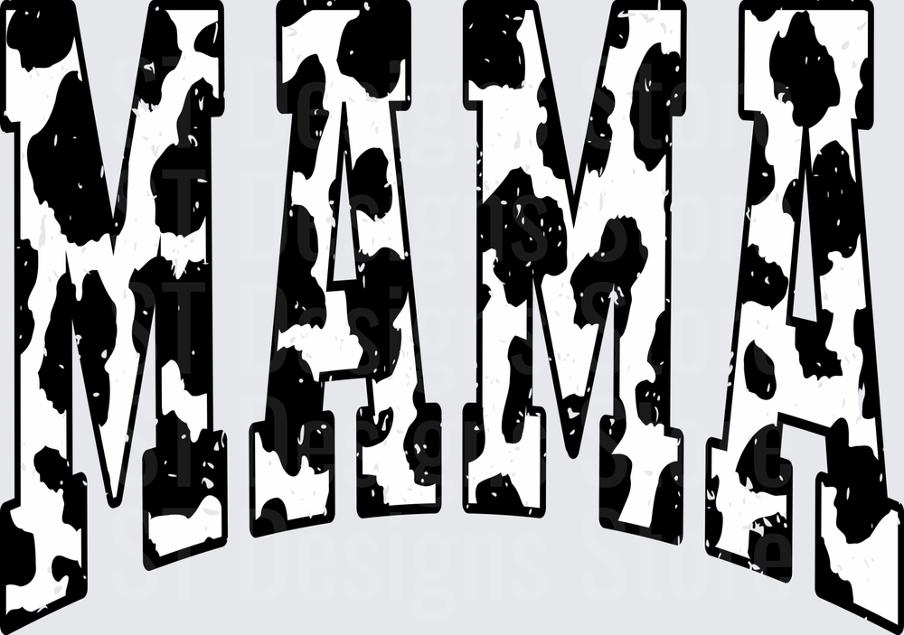 Thin Cow print Mama