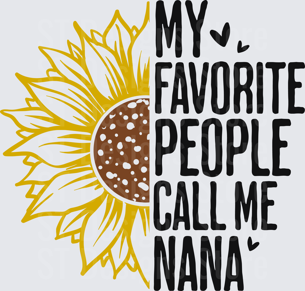 My favorite people call me Nana-01
