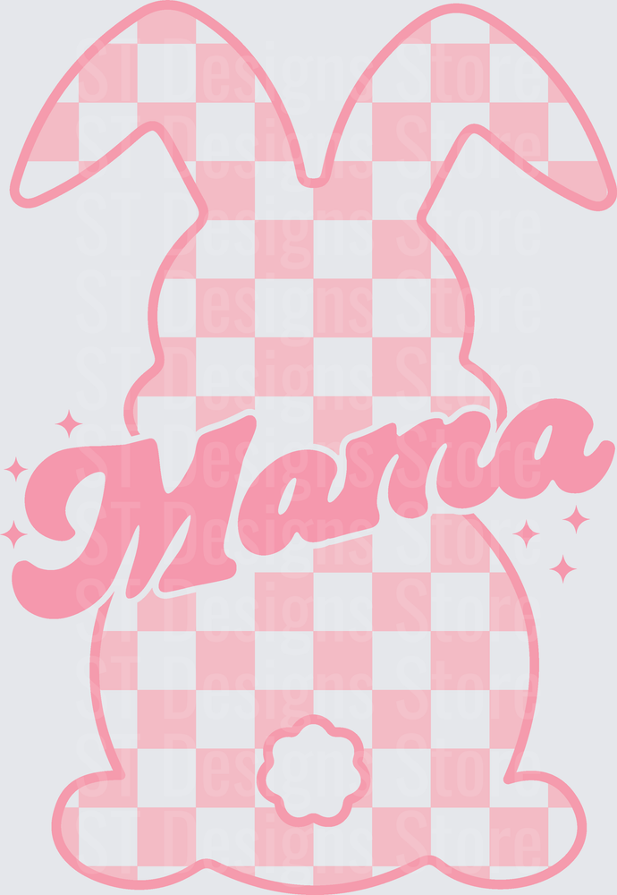 mama bunny pink