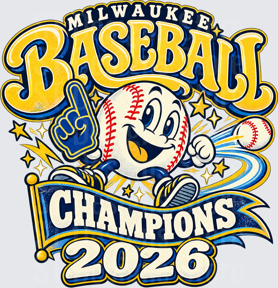 Vintage Milwaukee Baseball Champions 2026