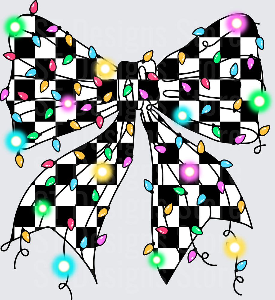 Christmas Lighting bow