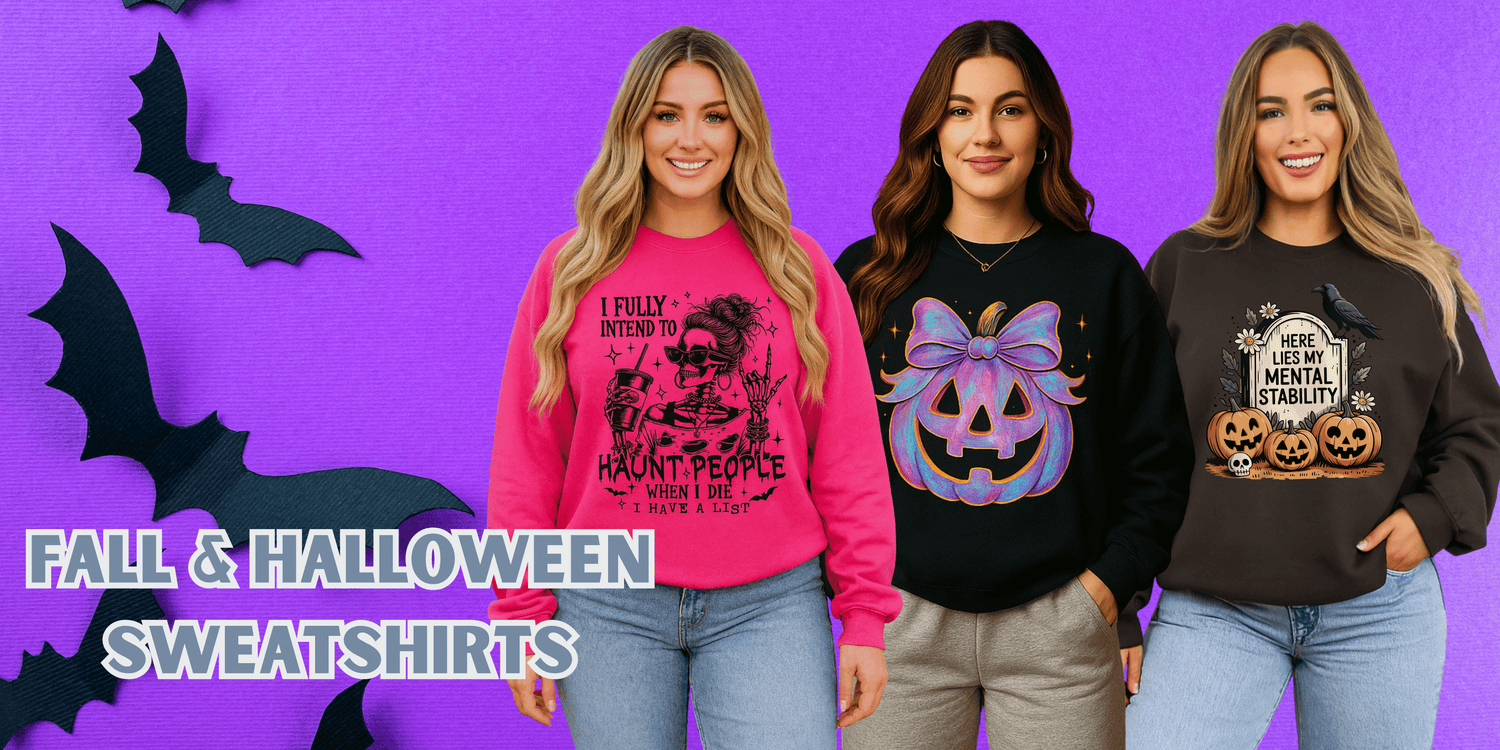 Fall & Halloween Sweatshirts