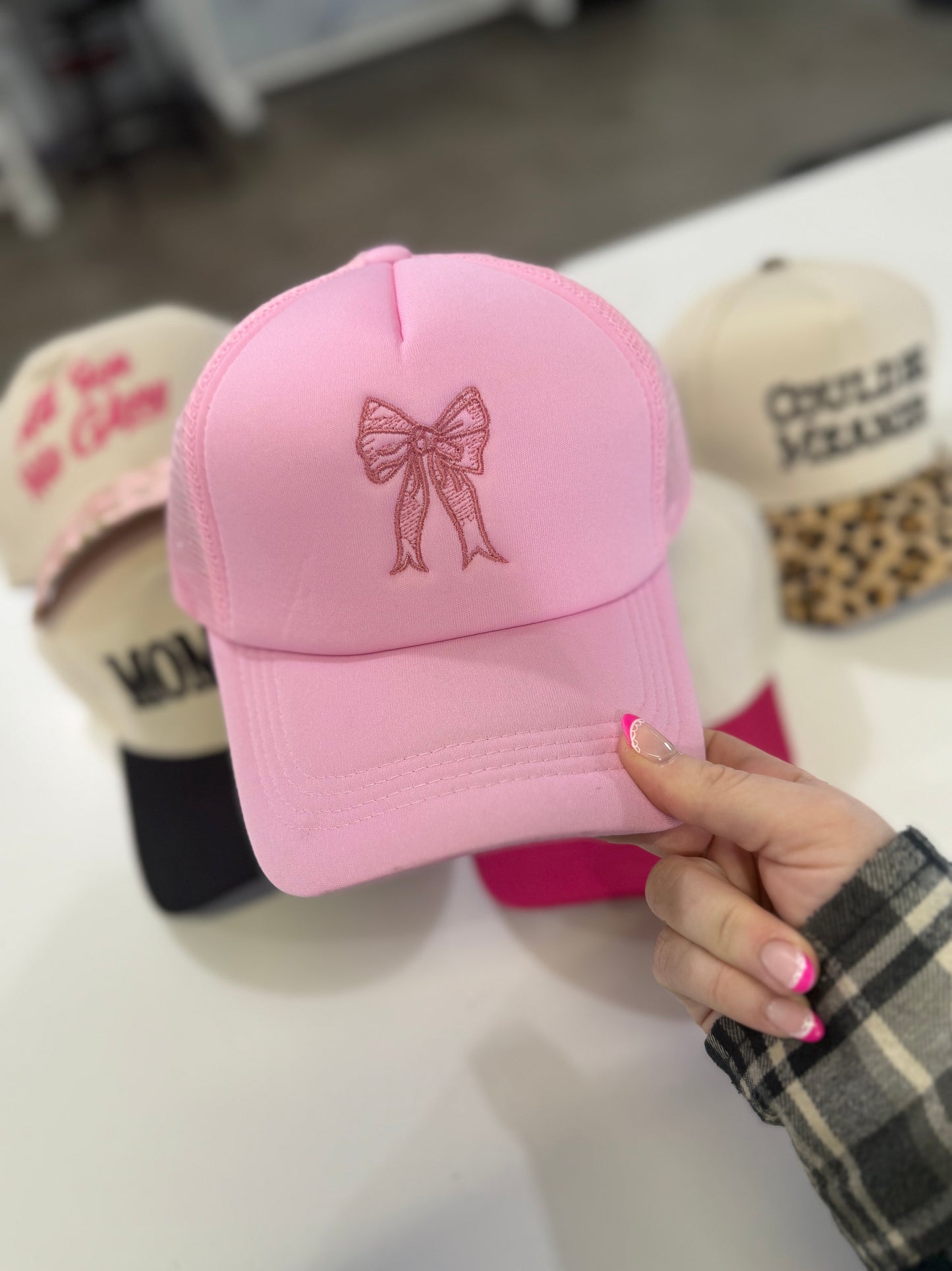 Bow Trucker Hats