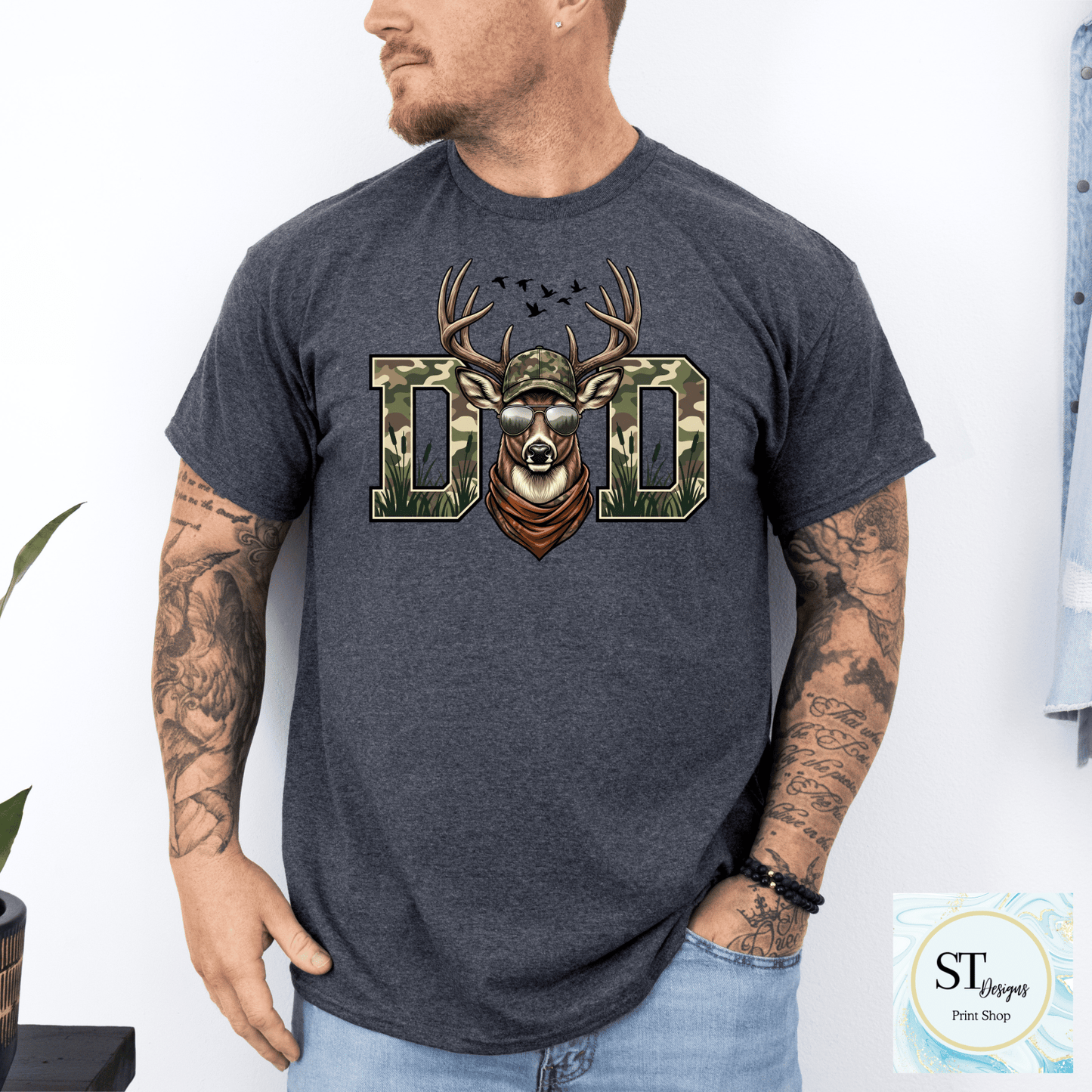 Dad Deer Hunter Design