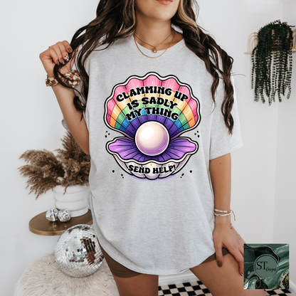 Clamming up is Sadly my Thing