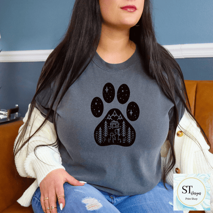 Mountain Dog Paw Print