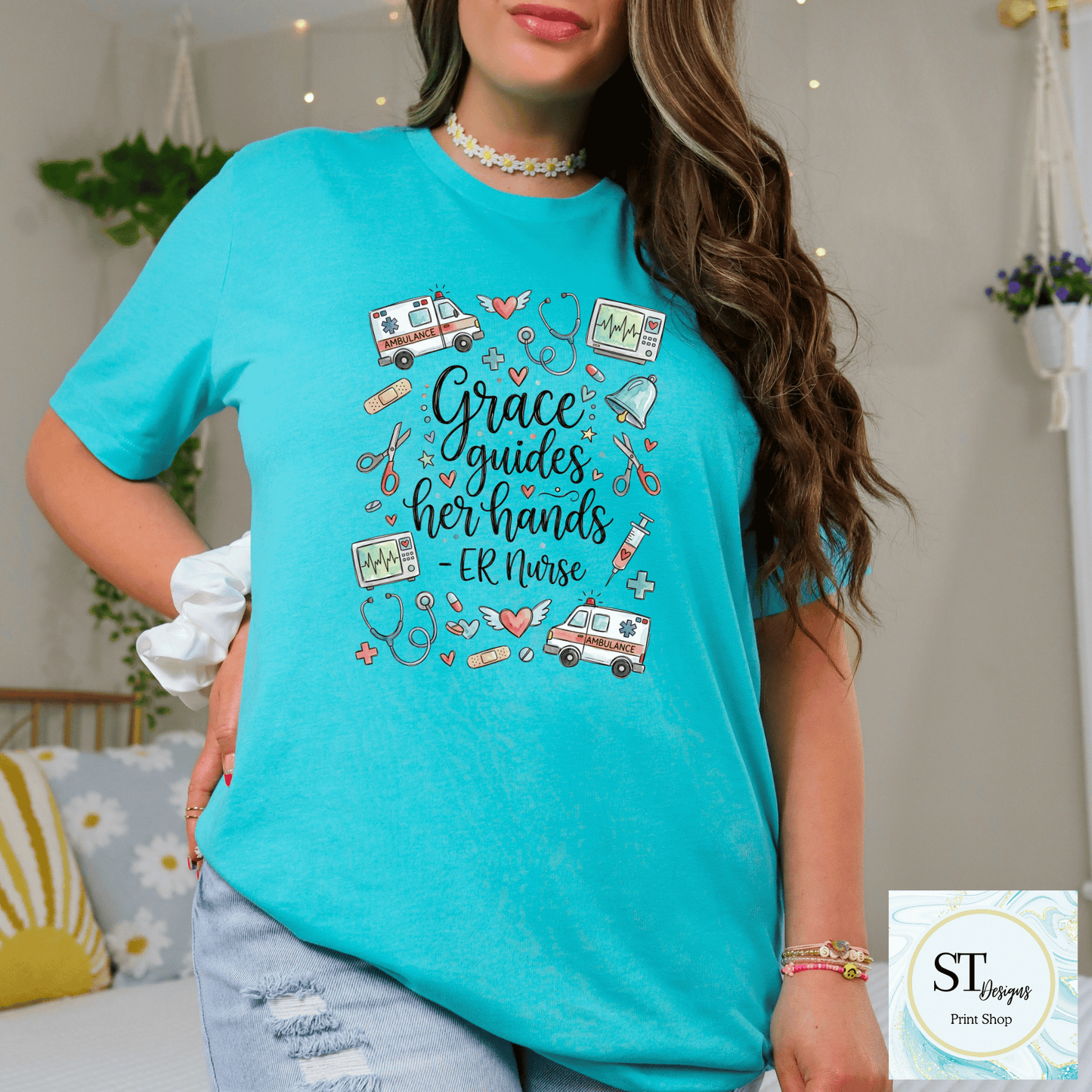 Grace Guides Her Hands