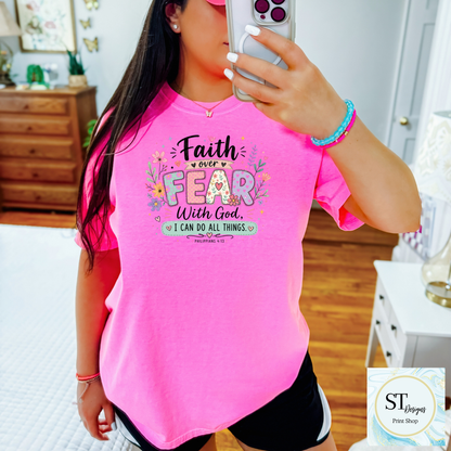 Faith Over Fear With God