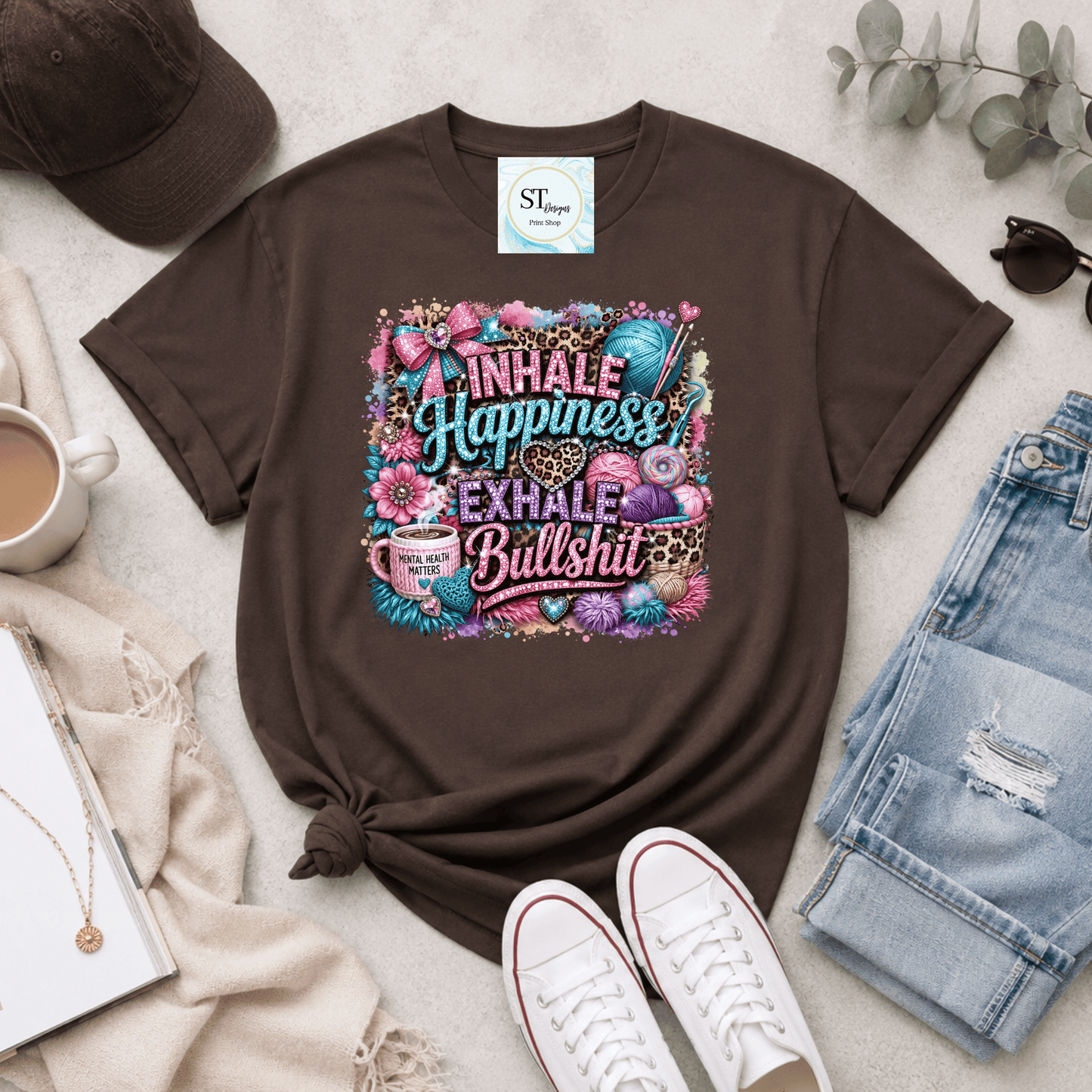 Inhale Happiness Exhale Bullsh**