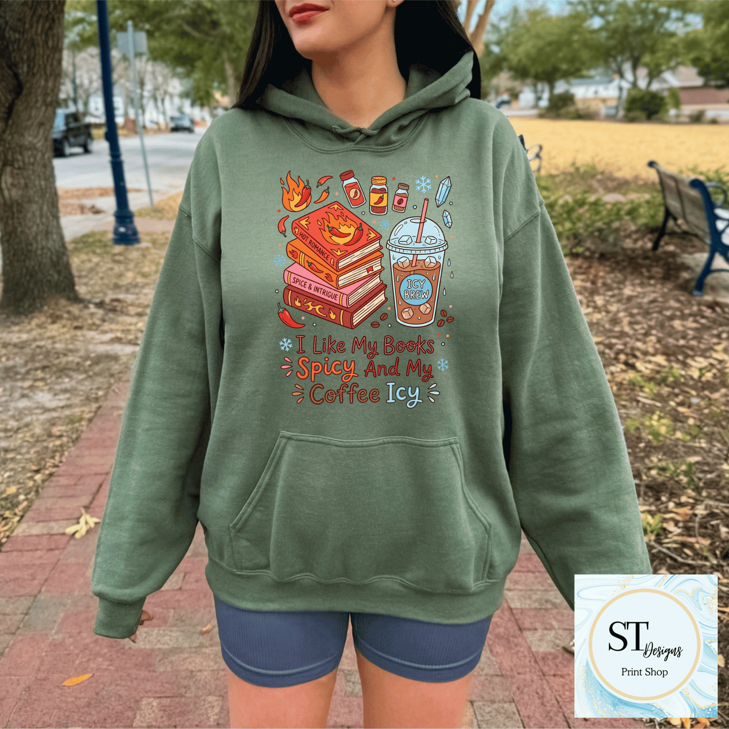 Books Spicy Coffee Icy