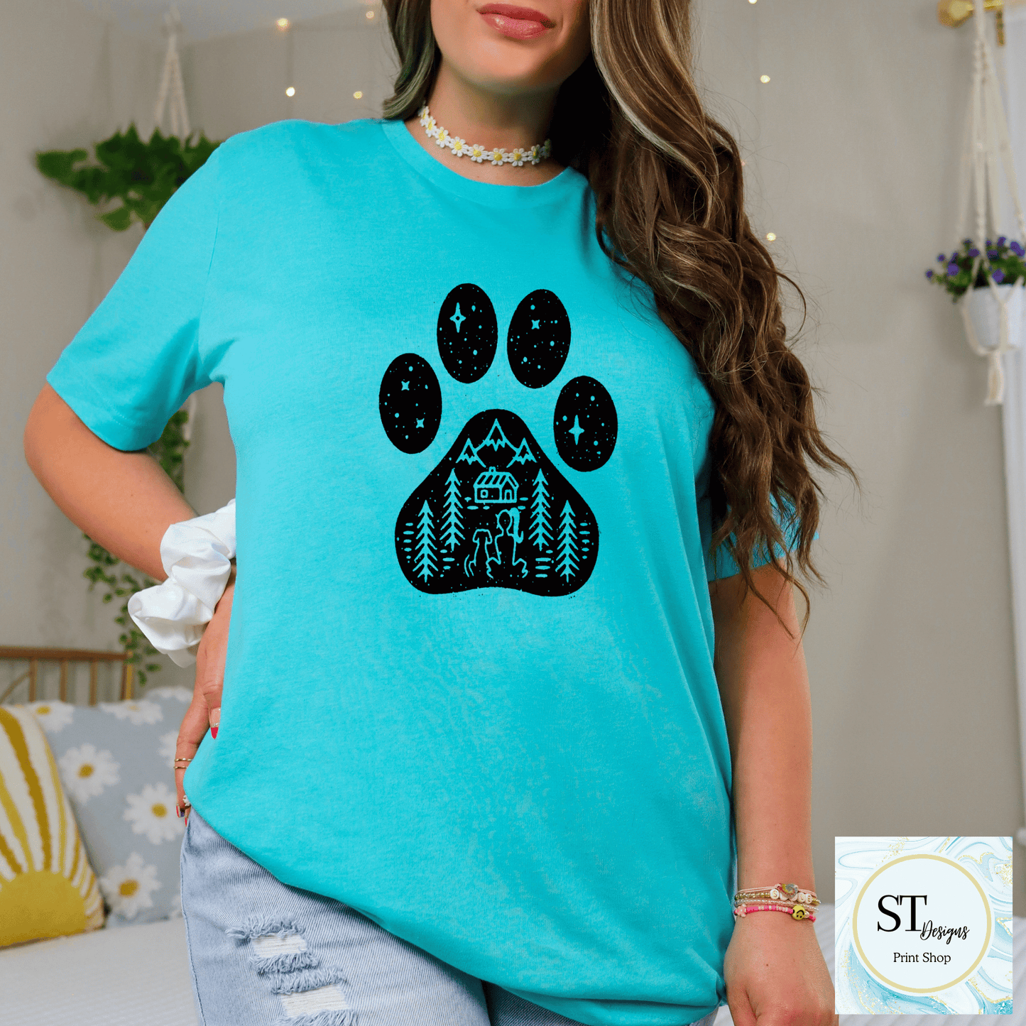 Mountain Dog Paw Print