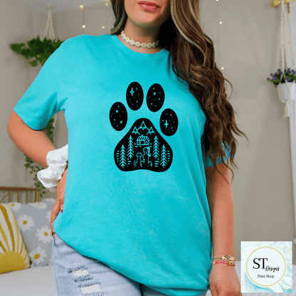 Mountain Dog Paw Print