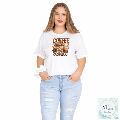 Floral Coffee Addict