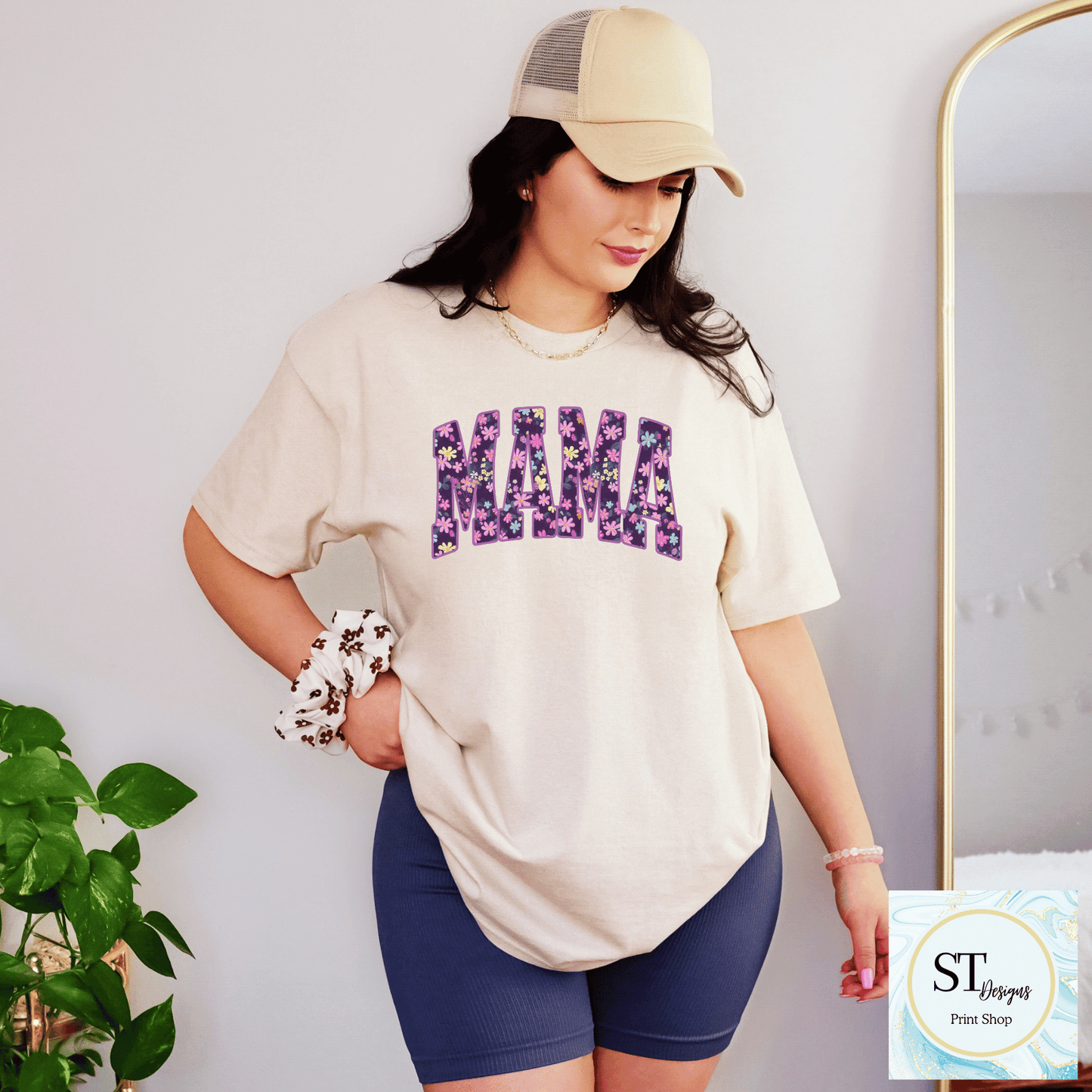 Lavender Floral Mama Design